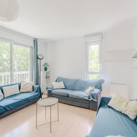 Апартаменты Magnifique 3 Pieces Avec Parking Prive Et Balcon